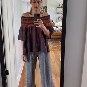 Off the shoulder sweater